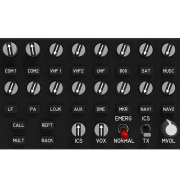 Reduced Depth – 16 Transceiver Control Panel with Bluetooth®